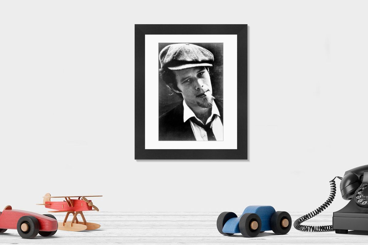 Tom Waits 1974 Portrait Print. Art Prints, Posters & Puzzles from