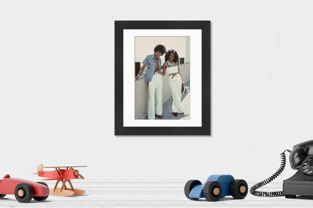 Fine Art Storehouse Print of 1974 Right On! Fashion Shoot. Art