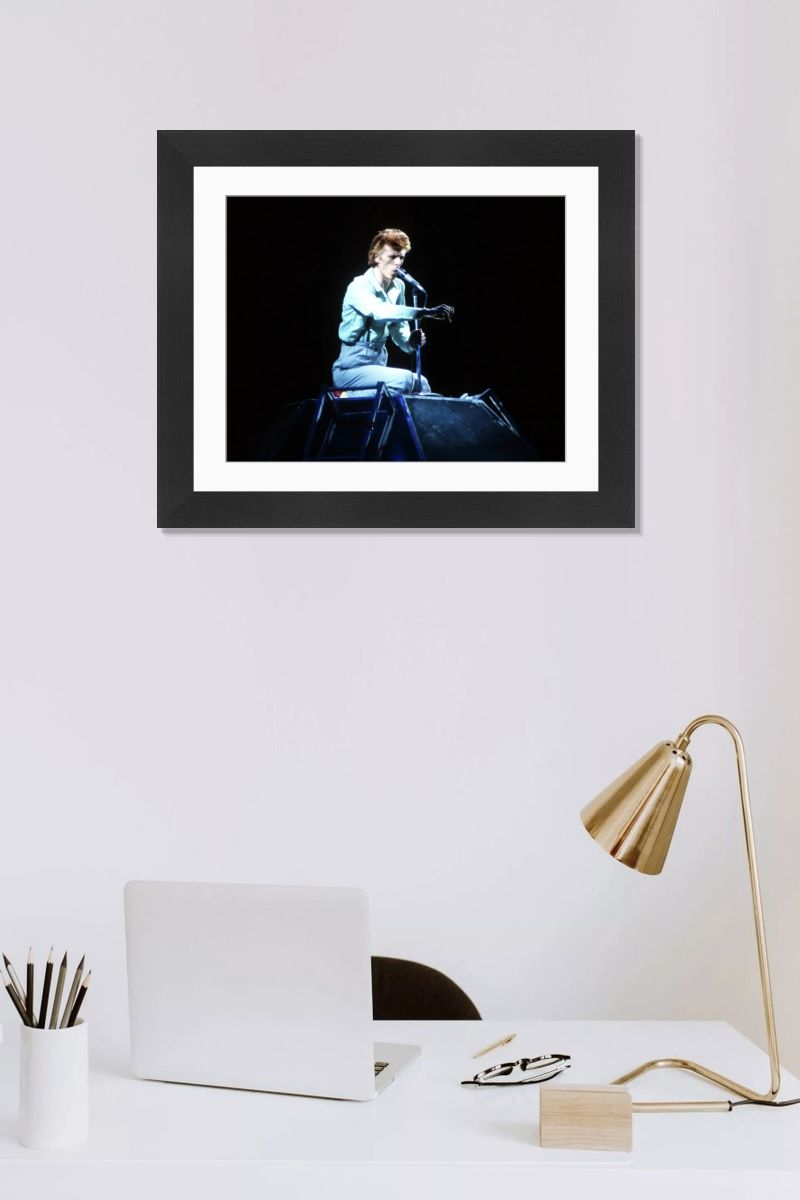 David Bowie Diamond Dogs Tour Print, Los Angeles 1974. Art Prints