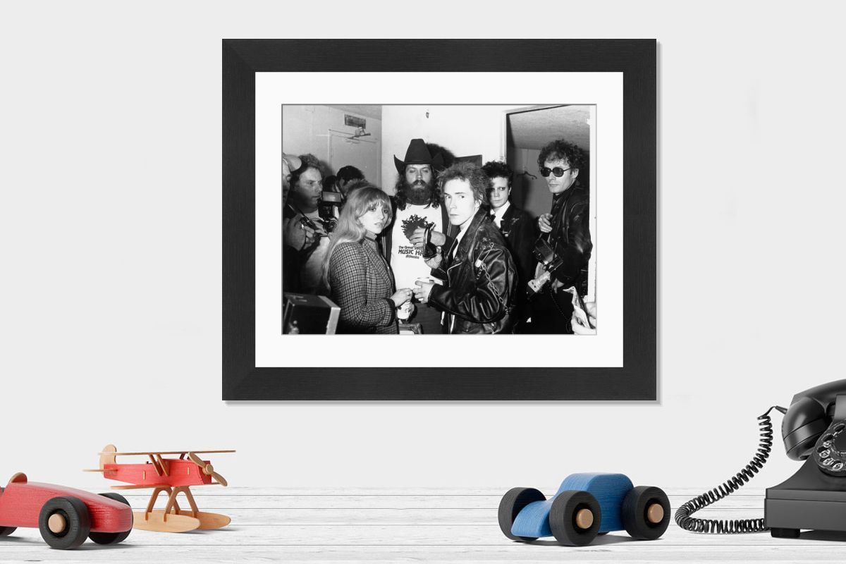 Sex Pistols Backstage Print - January 14, 1978. Art Prints