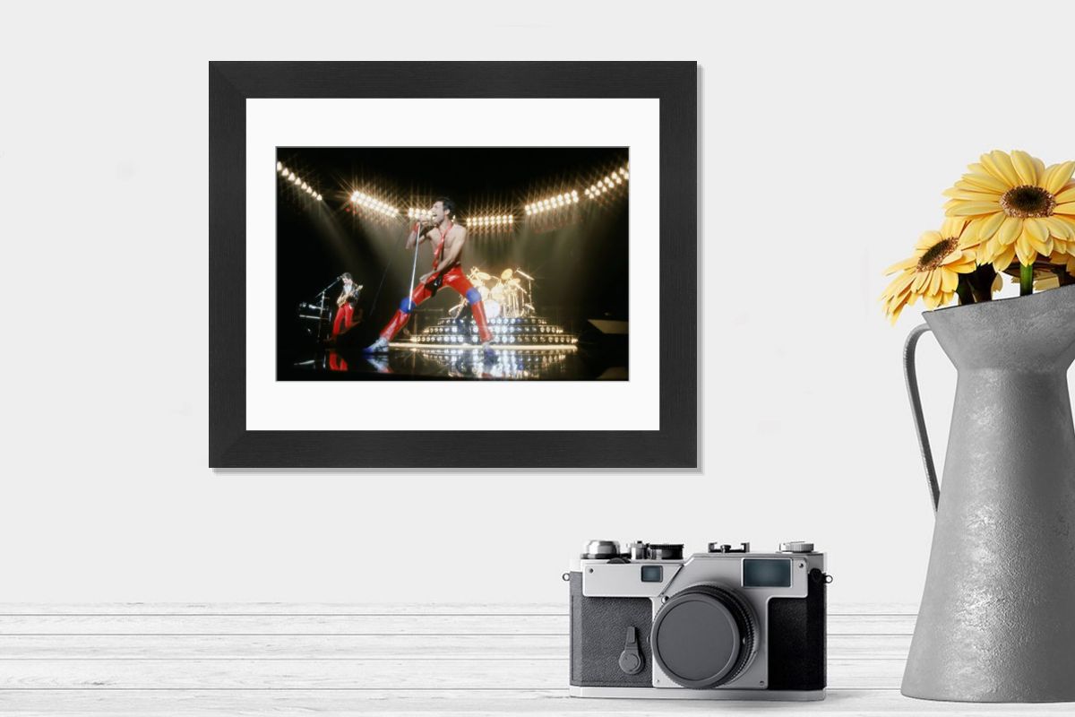 Queen at the Forum Print - July 9, 1980. Art Prints, Posters