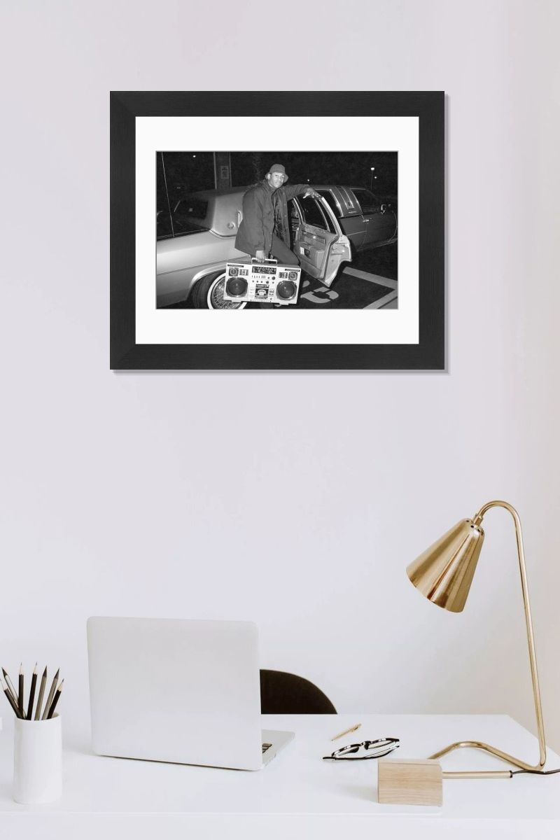 LL Cool J with Boombox Print, 1986. Art Prints, Posters & Puzzles
