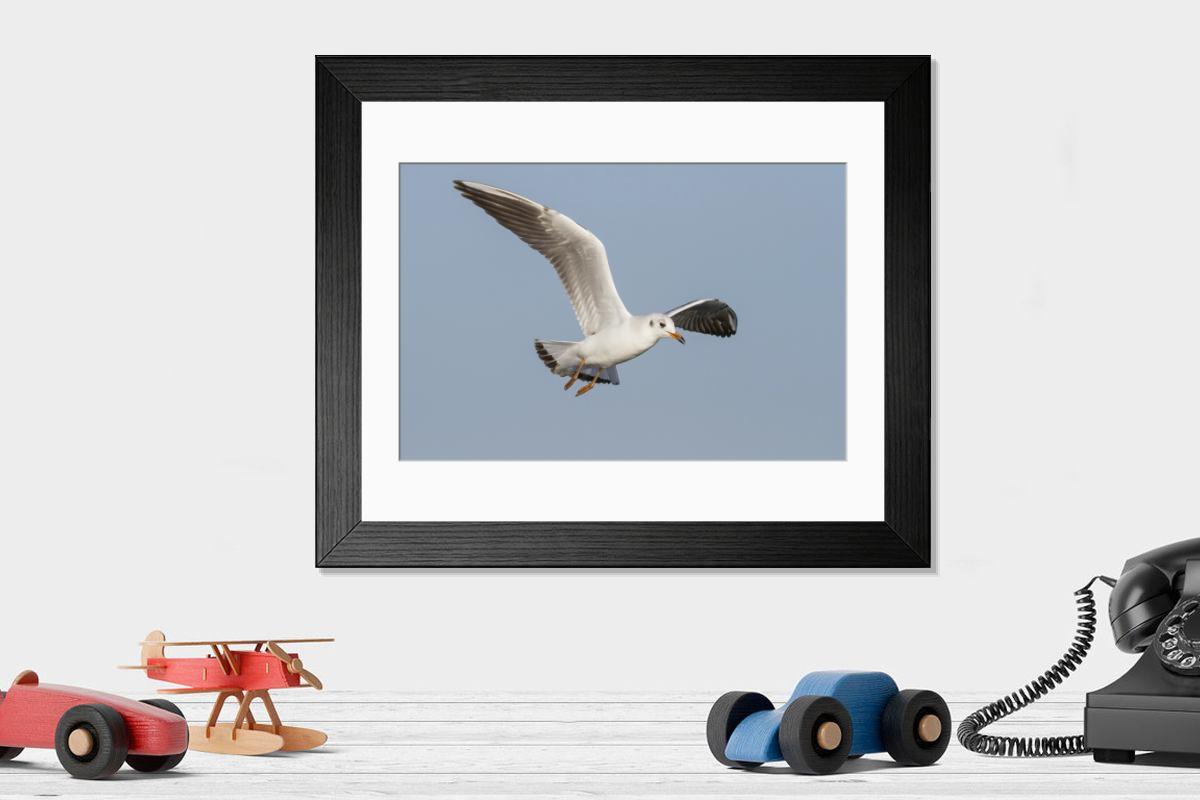 Shown hanging in a room: Modern 14"x12" (36x31cm)