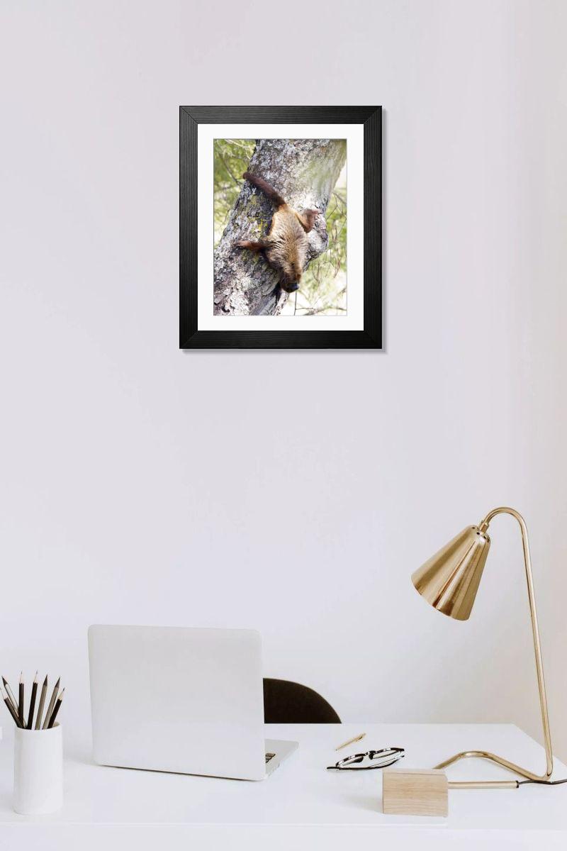 Shown hanging in a room: Modern 14"x12" (36x31cm)