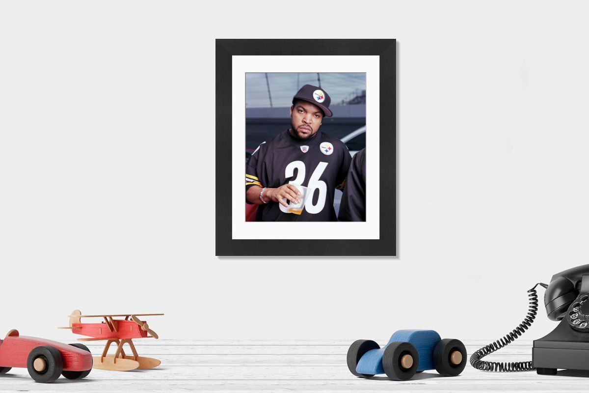 Ice Cube at Irwindale Speedway Print, 2003. Art Prints, Posters