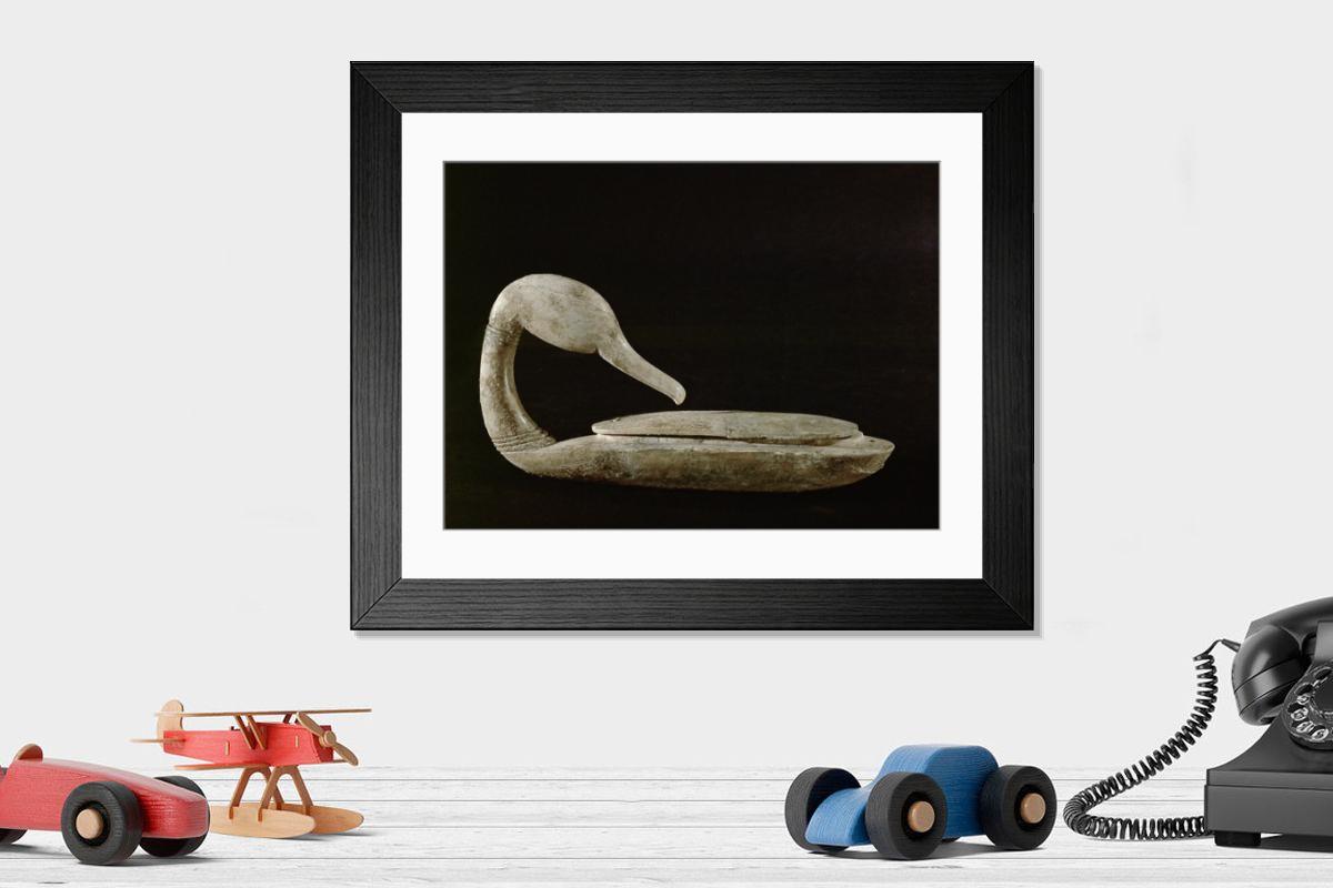 Shown hanging in a room: Modern 14"x12" (36x31cm)