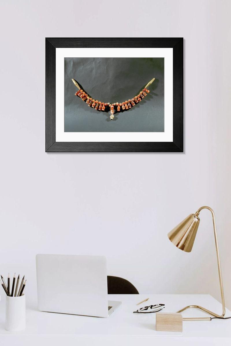 Shown hanging in a room: Modern 14"x12" (36x31cm)