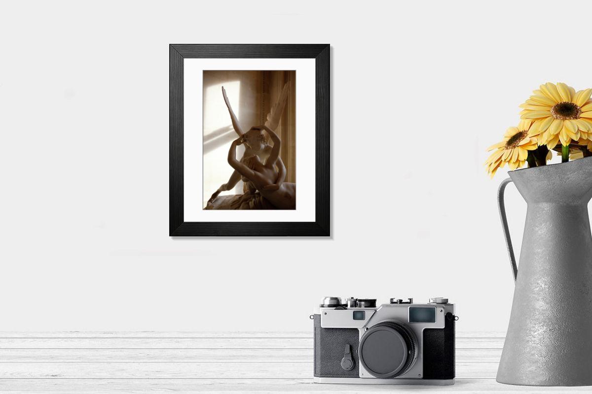 Shown hanging in a room: Modern 14"x12" (36x31cm)