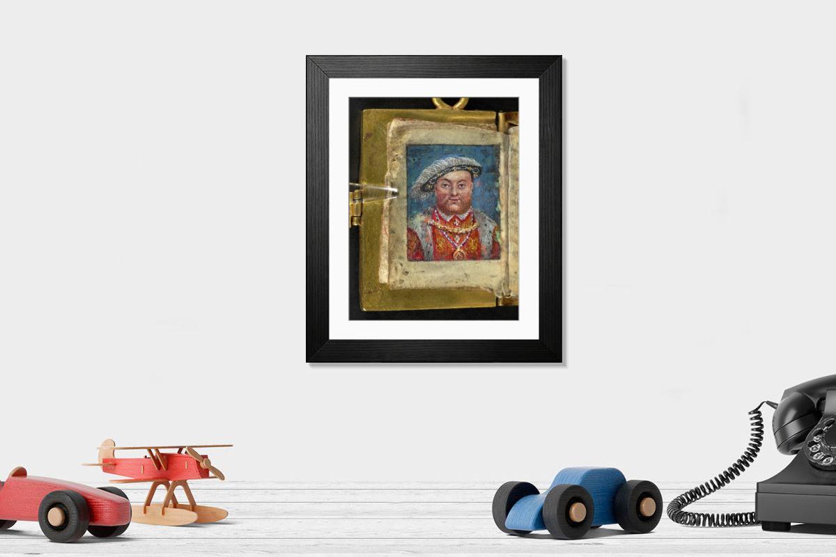 Shown hanging in a room: Modern 14"x12" (36x31cm)
