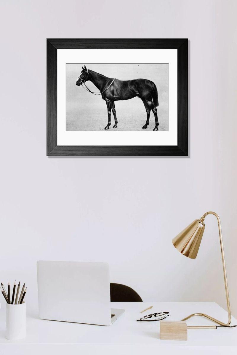 Shown hanging in a room: Modern 14"x12" (36x31cm)