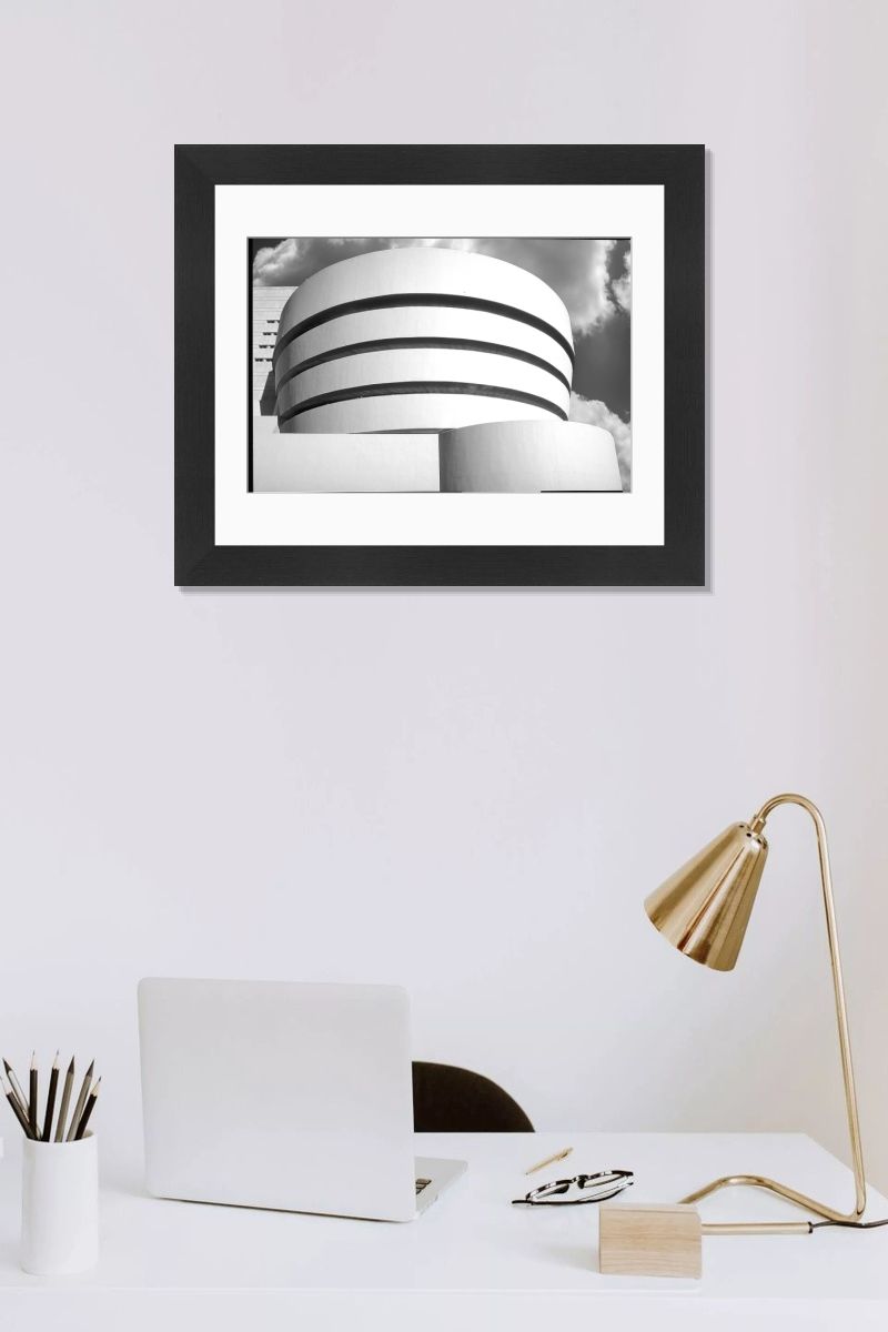 Framed Print of Peggy Guggenheim Museum Print, New York, 1959