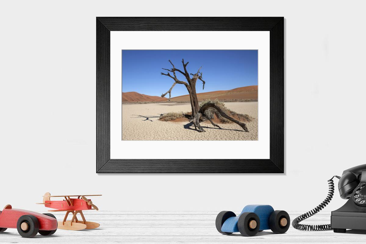 Shown hanging in a room: Modern 14"x12" (36x31cm)