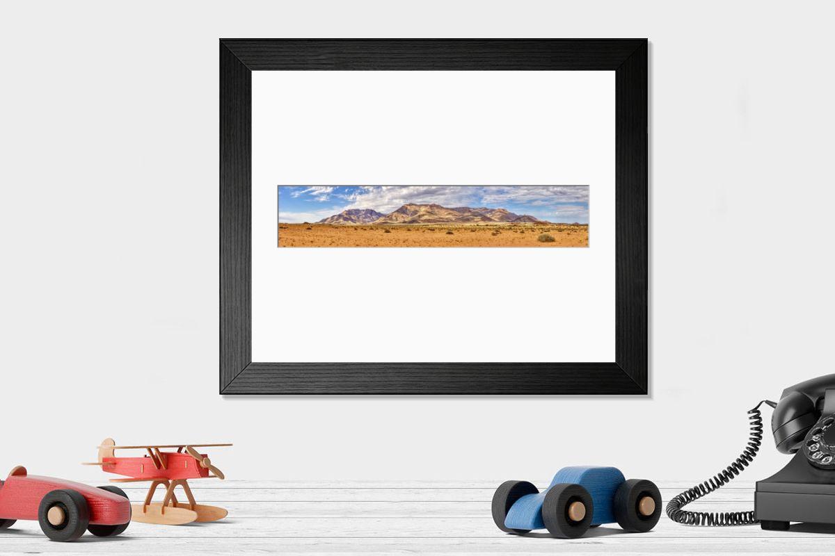 Shown hanging in a room: Modern 14"x12" (36x31cm)