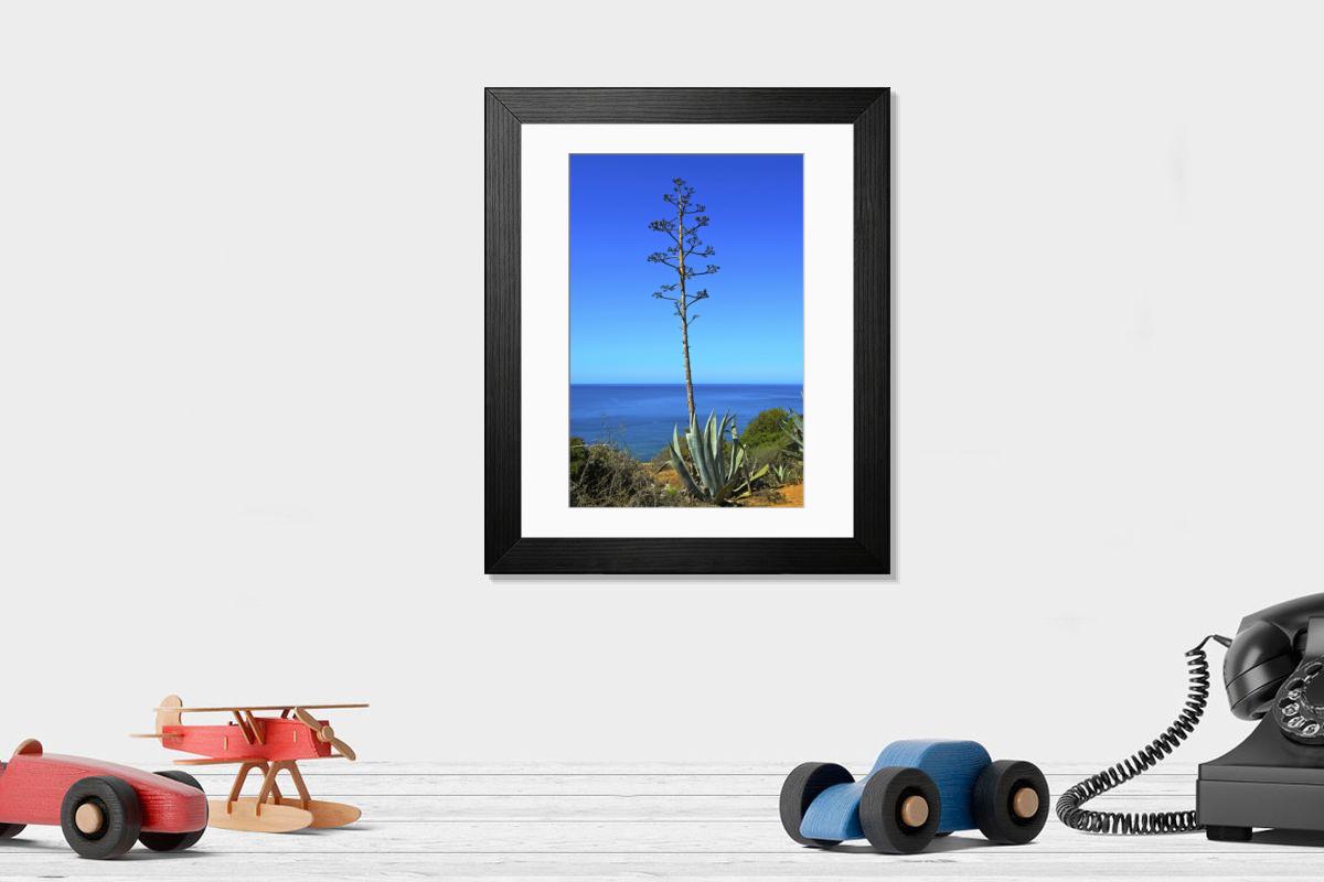 Shown hanging in a room: Modern 14"x12" (36x31cm)