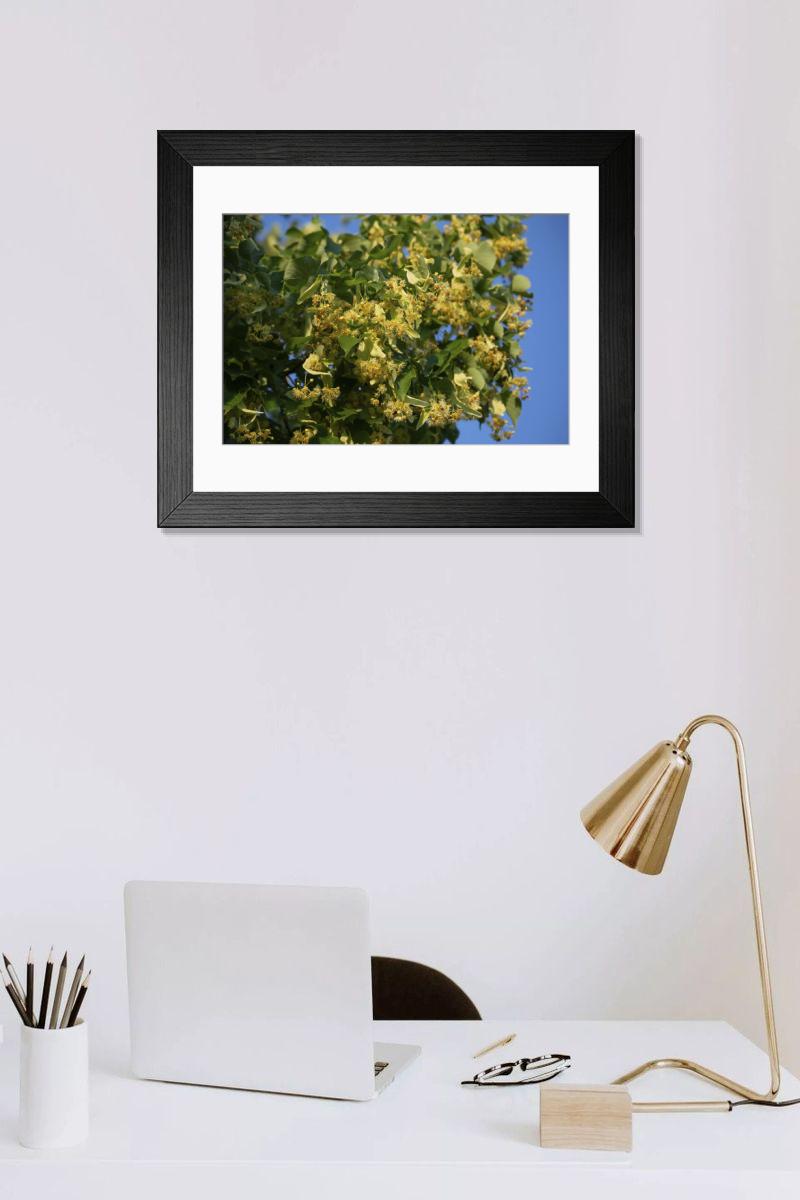 Shown hanging in a room: Modern 14"x12" (36x31cm)
