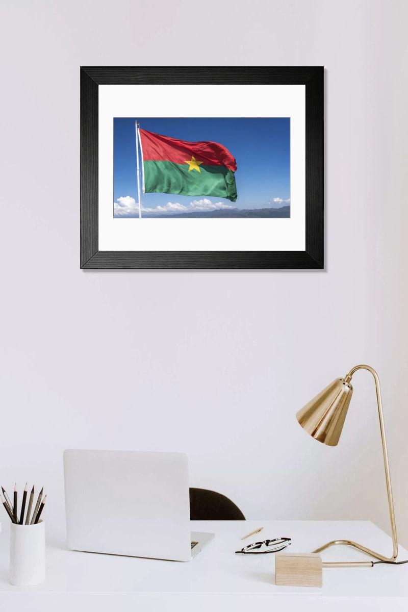Shown hanging in a room: Modern 14"x12" (36x31cm)