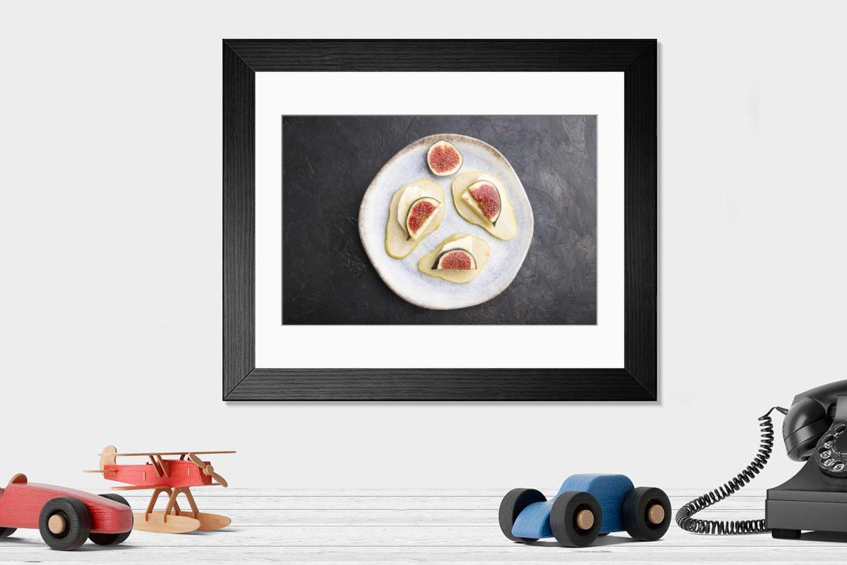 Shown hanging in a room: Modern 14"x12" (36x31cm)