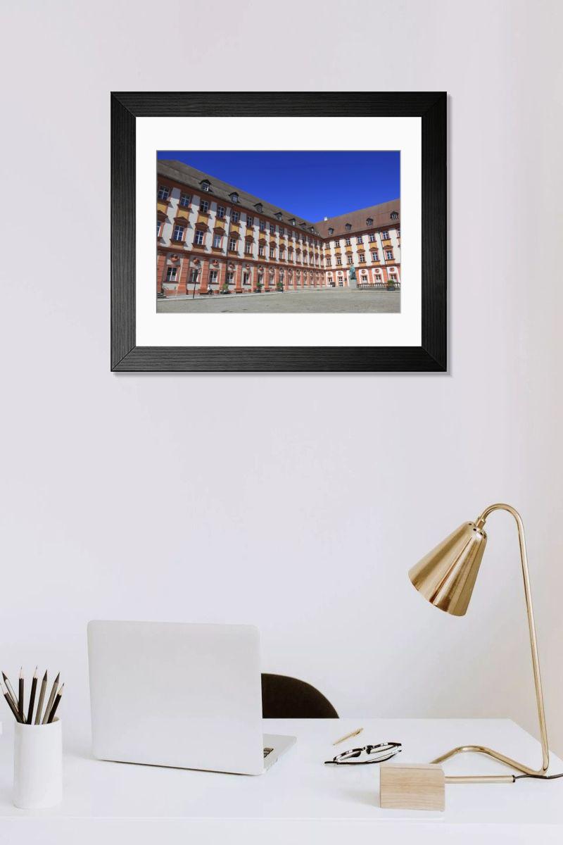 Shown hanging in a room: Modern 14"x12" (36x31cm)