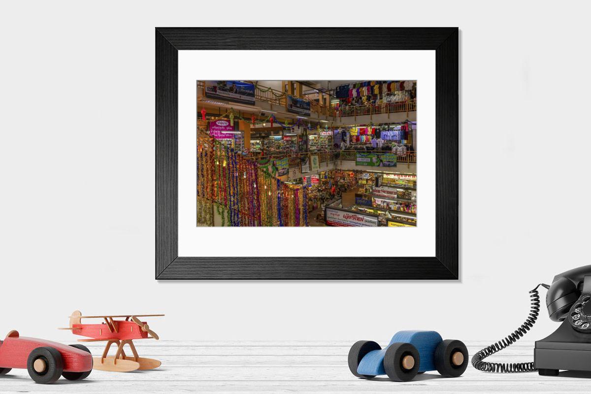 Shown hanging in a room: Modern 14"x12" (36x31cm)