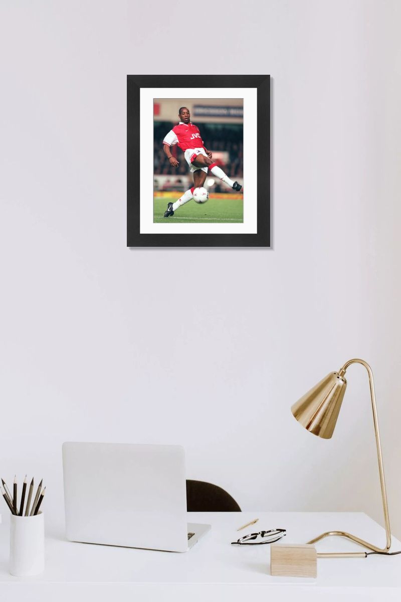 Ian Wright Arsenal Football Art Print A4 Aquarelle Art Print