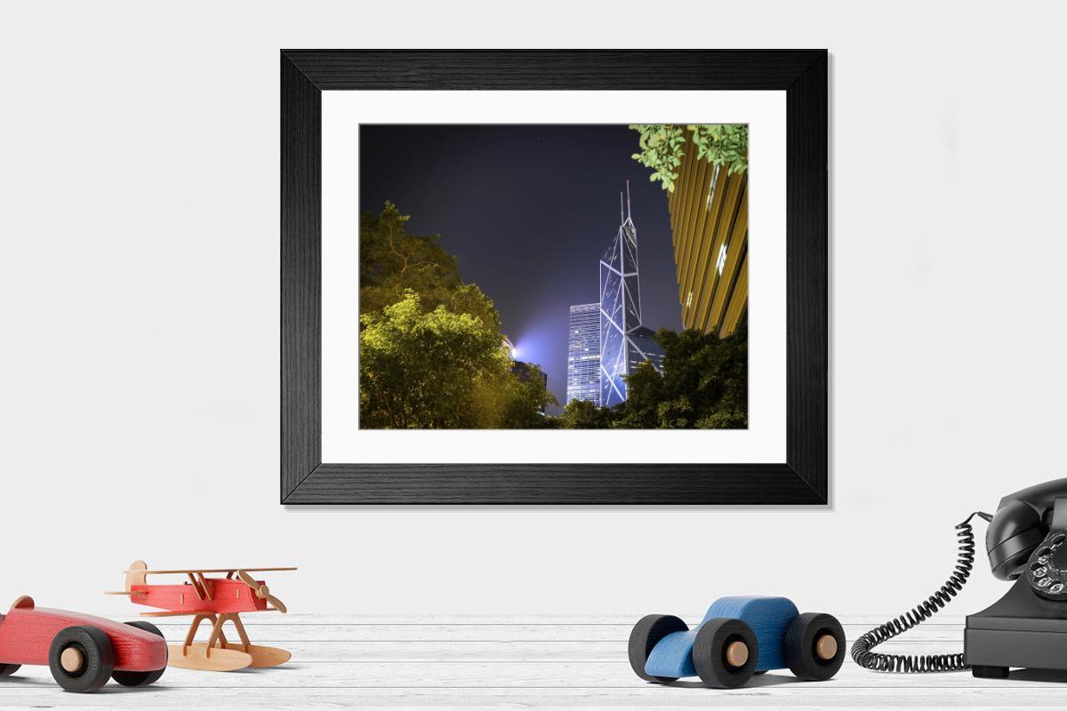 Shown hanging in a room: Modern 14"x12" (36x31cm)