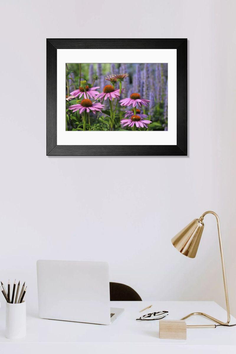Shown hanging in a room: Modern 14"x12" (36x31cm)