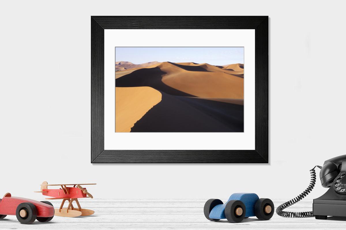 Shown hanging in a room: Modern 14"x12" (36x31cm)