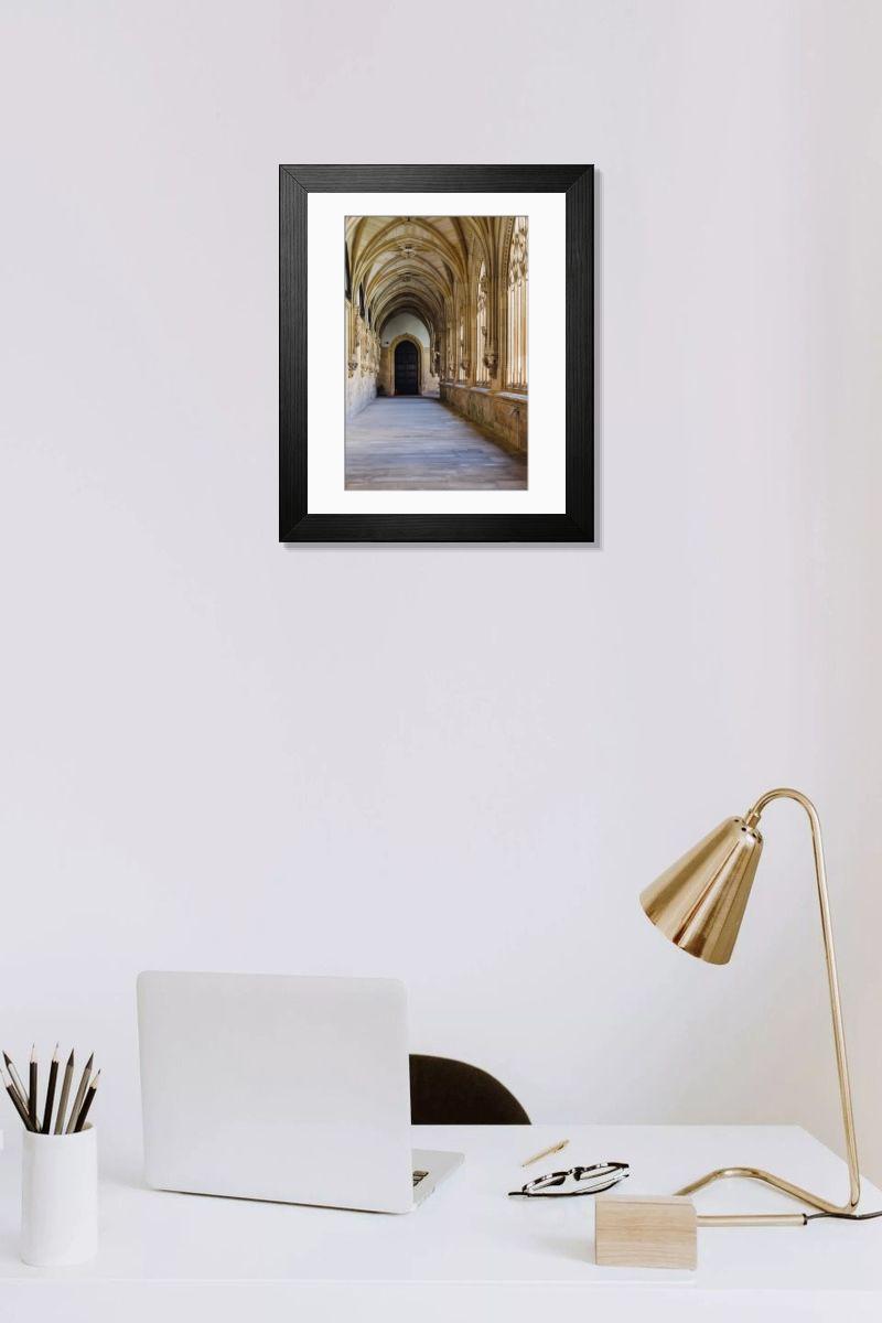Shown hanging in a room: Modern 14"x12" (36x31cm)