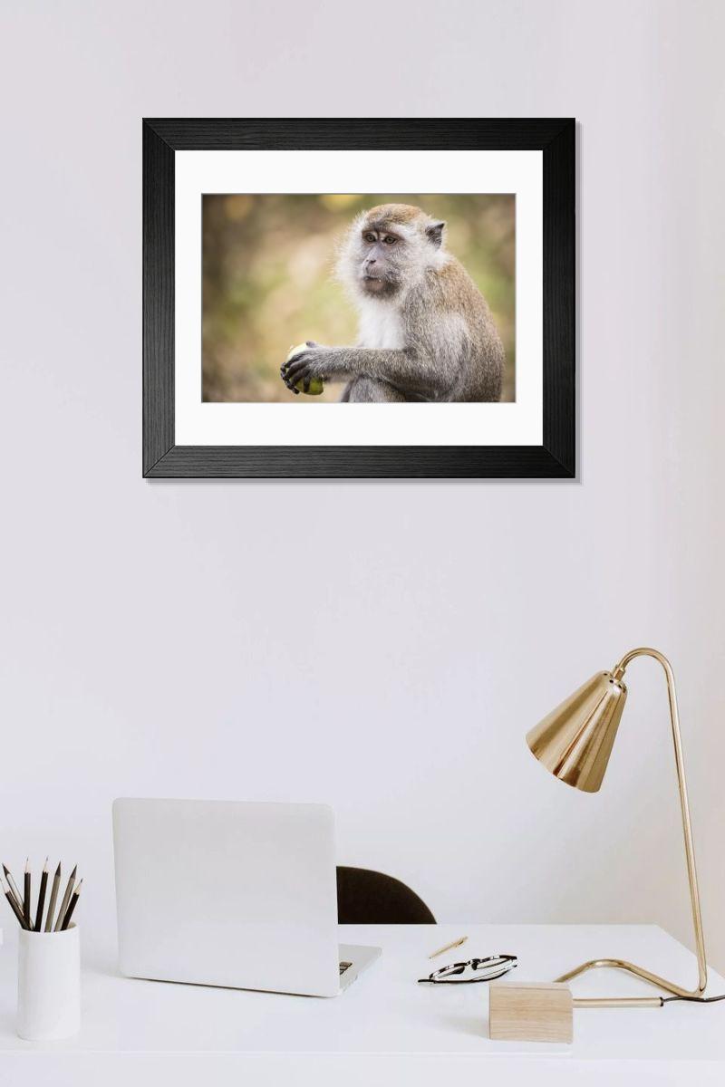 Shown hanging in a room: Modern 14"x12" (36x31cm)
