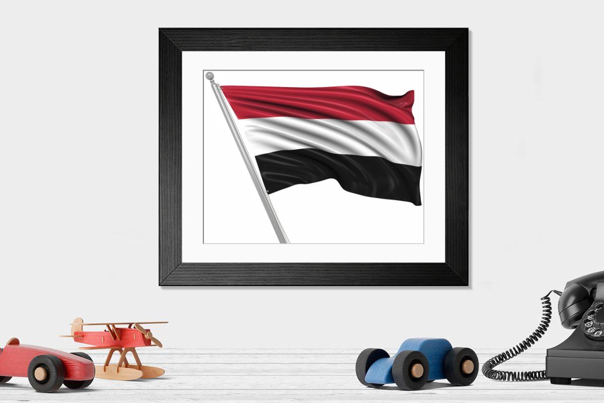 Shown hanging in a room: Modern 14"x12" (36x31cm)