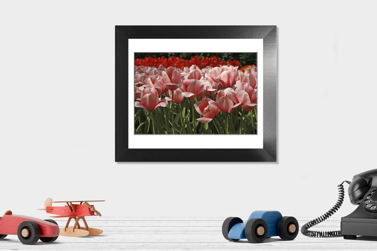 Shown hanging in a room: Modern 12"x10"