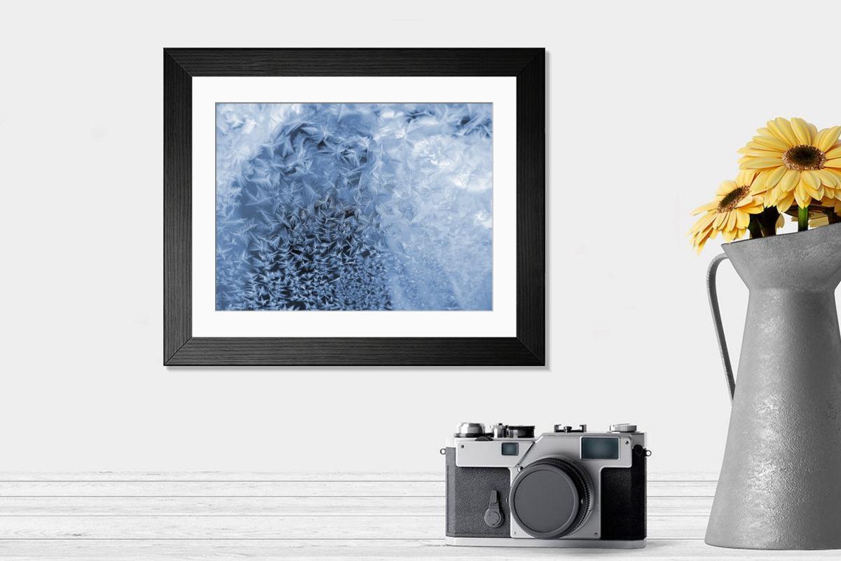 Shown hanging in a room: Modern 14"x12" (36x31cm)