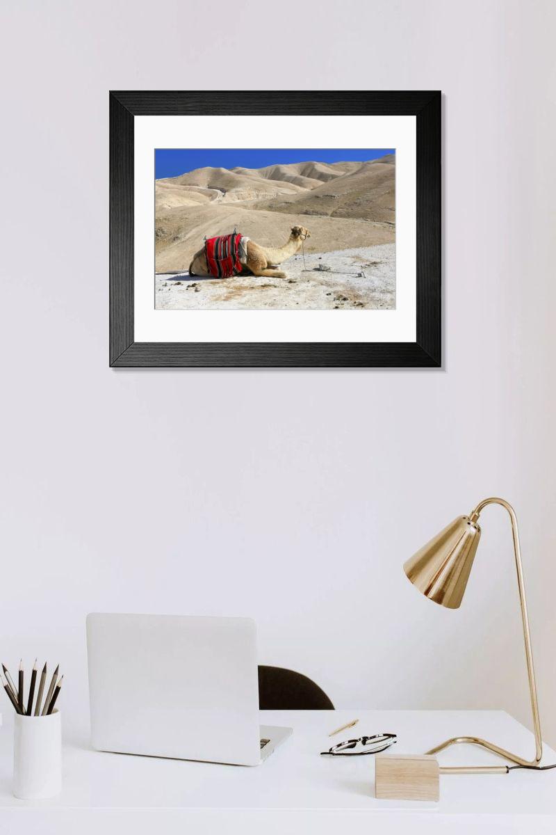 Shown hanging in a room: Modern 14"x12" (36x31cm)