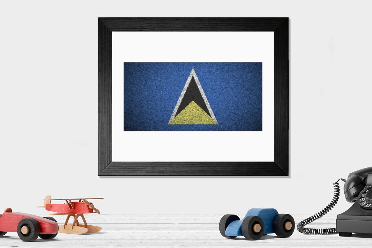 Shown hanging in a room: Modern 14"x12" (36x31cm)