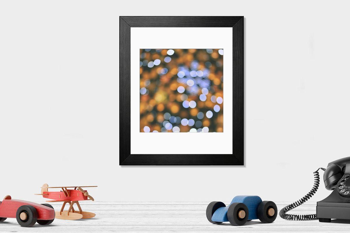 Shown hanging in a room: Modern 14"x12" (36x31cm)