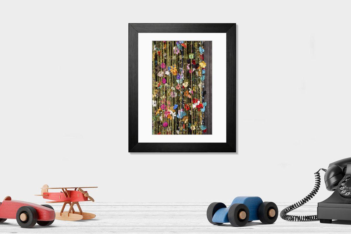 Shown hanging in a room: Modern 14"x12" (36x31cm)