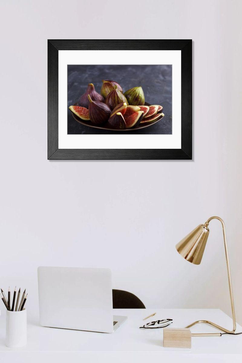 Shown hanging in a room: Modern 14"x12" (36x31cm)