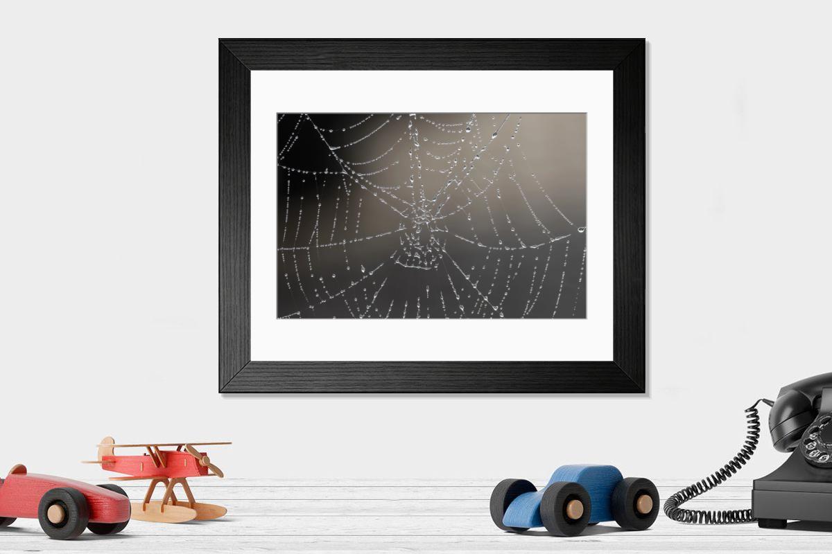 Shown hanging in a room: Modern 14"x12" (36x31cm)