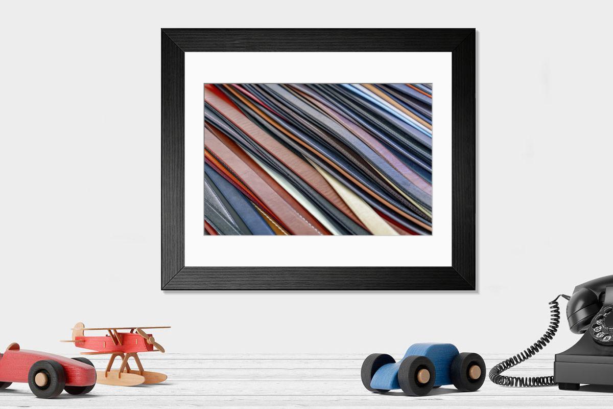 Shown hanging in a room: Modern 14"x12" (36x31cm)
