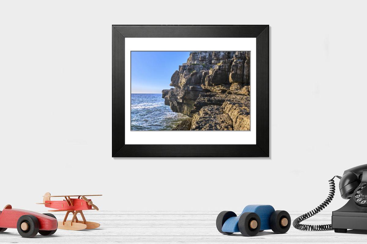 Shown hanging in a room: Modern 12"x10"