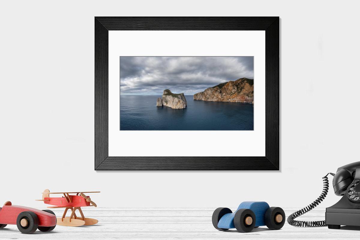 Shown hanging in a room: Modern 14"x12" (36x31cm)