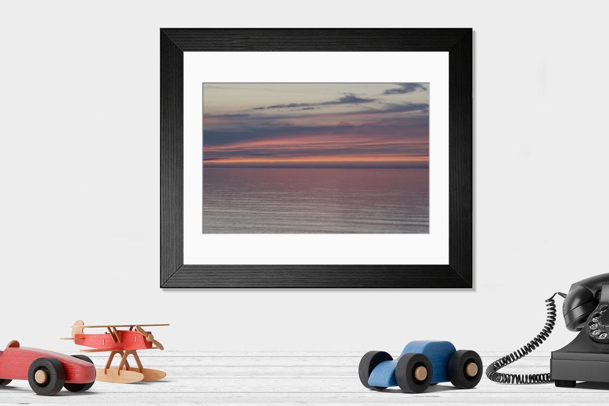 Shown hanging in a room: Modern 14"x12" (36x31cm)