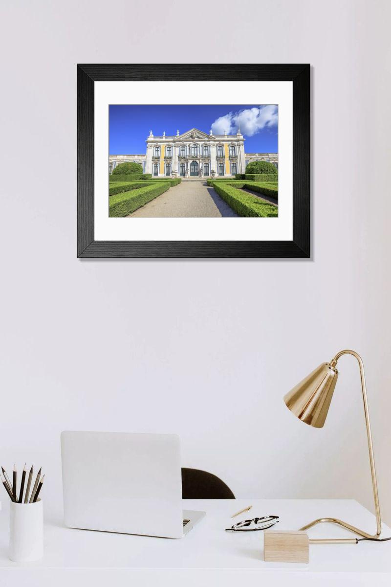Shown hanging in a room: Modern 14"x12" (36x31cm)
