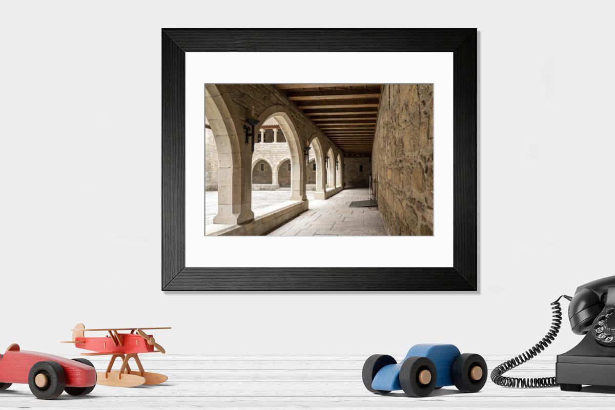 Shown hanging in a room: Modern 14"x12" (36x31cm)