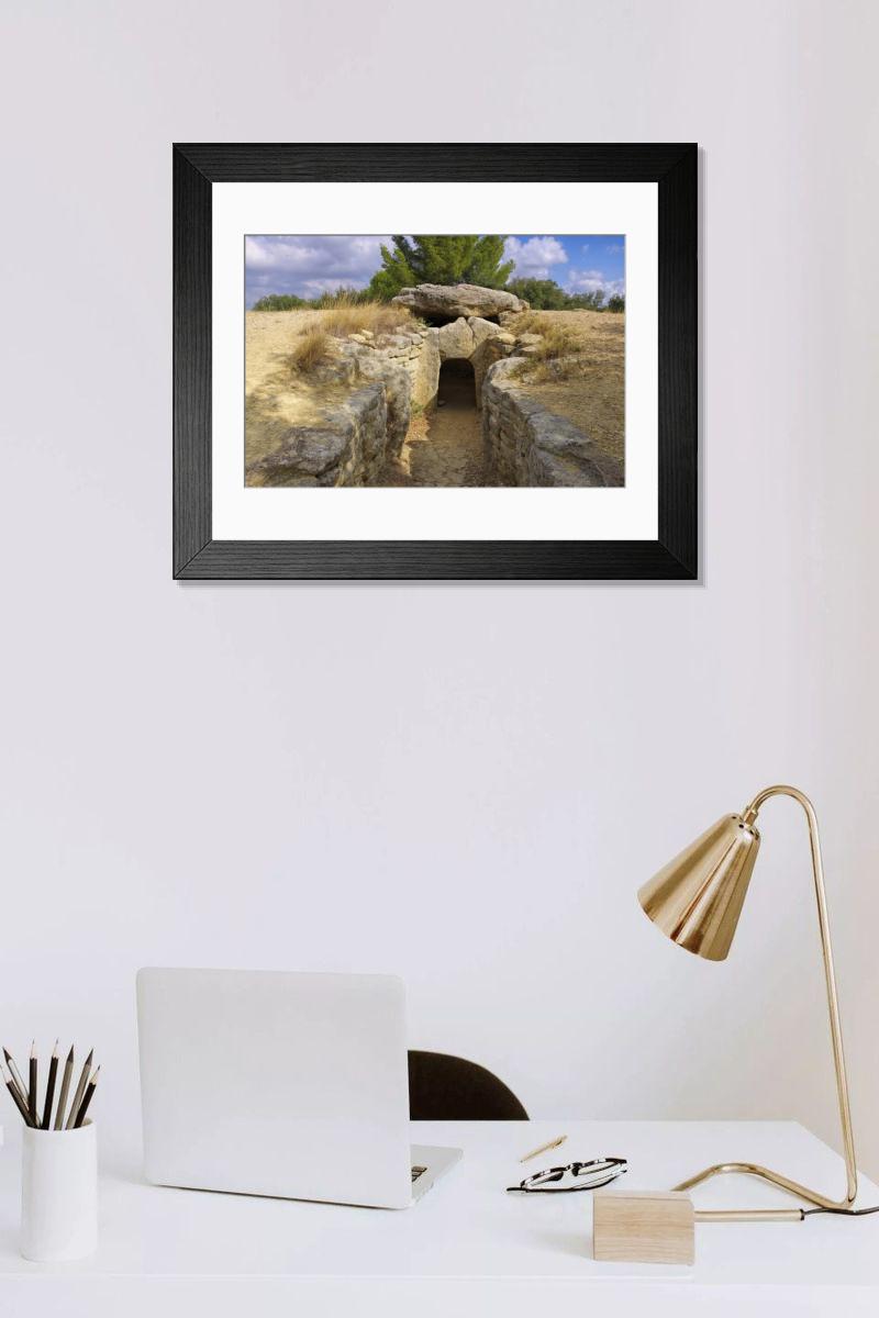 Shown hanging in a room: Modern 14"x12" (36x31cm)