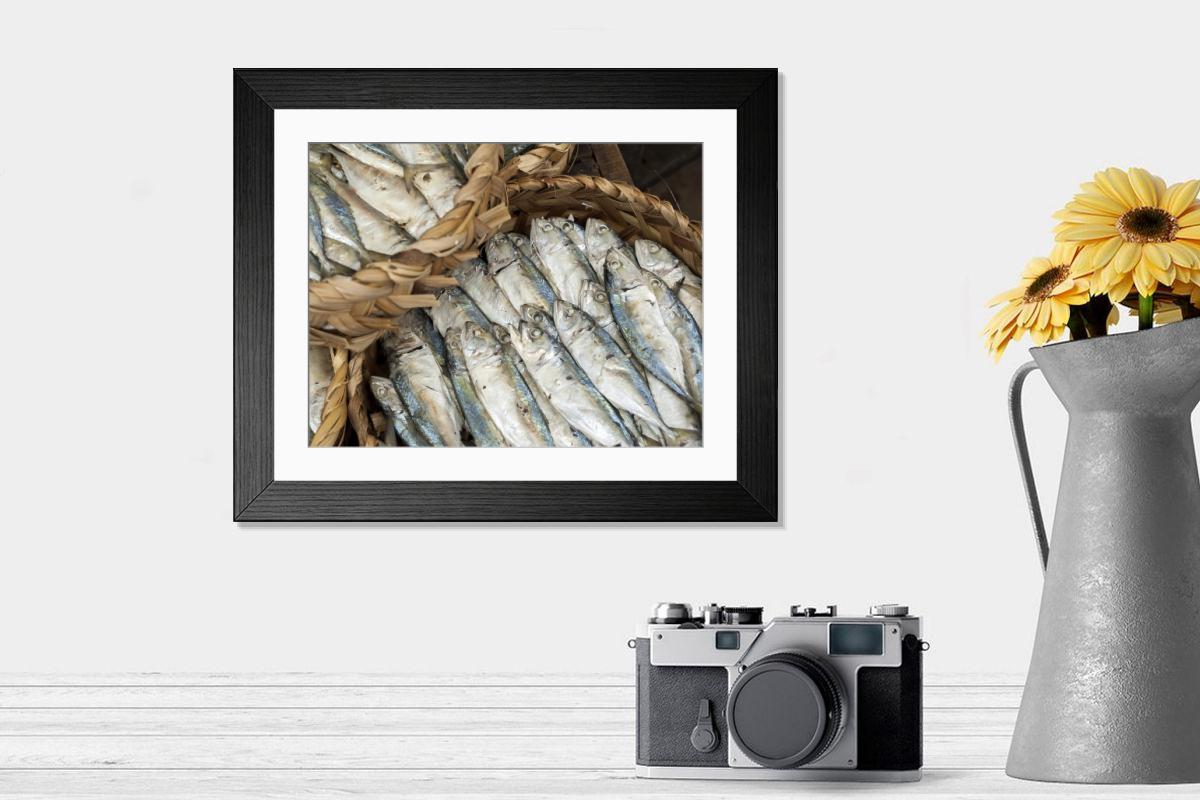 Shown hanging in a room: Modern 14"x12" (36x31cm)