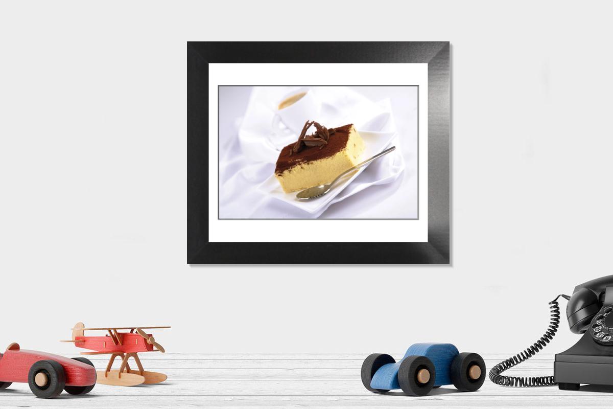Shown hanging in a room: Modern 12"x10"