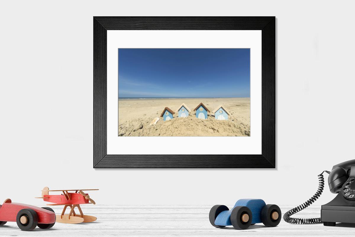 Shown hanging in a room: Modern 14"x12" (36x31cm)