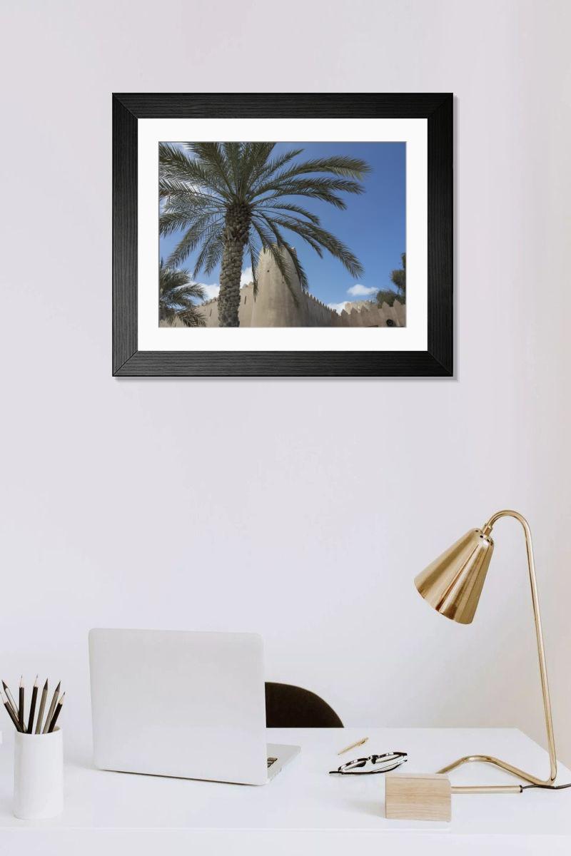 Shown hanging in a room: Modern 14"x12" (36x31cm)