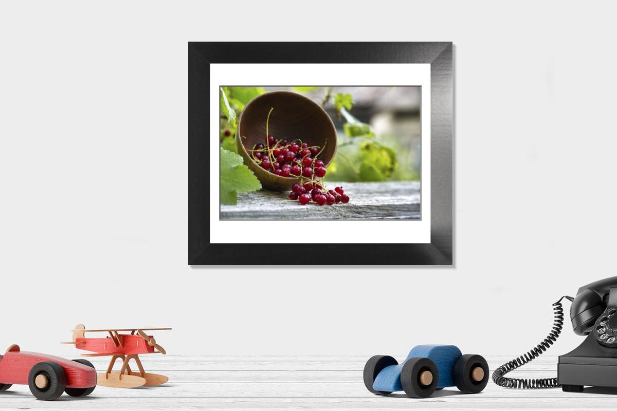 Shown hanging in a room: Modern 12"x10"